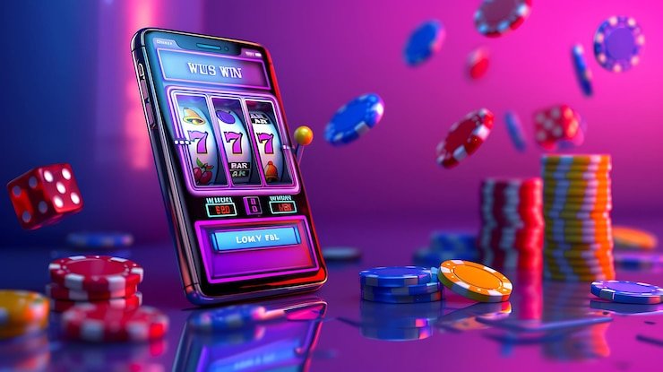 Arena turnamen PMGC dengan tim esports bersaing di panggung utama